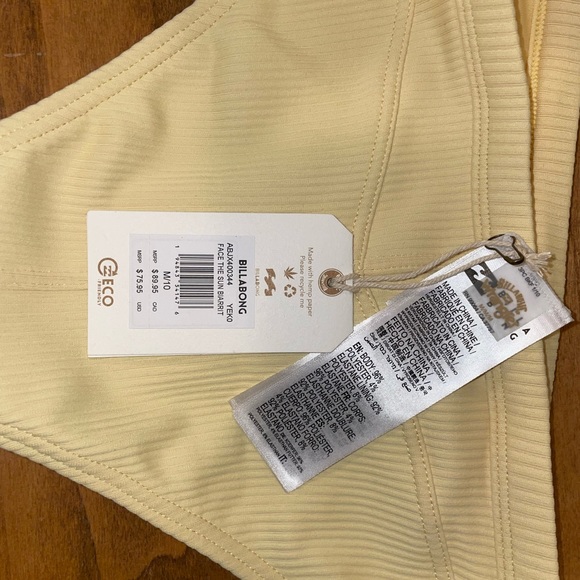 Billabong X Wrangler Face The Sun Biarritz Bikini Bottoms and Top - Picture 4 of 5